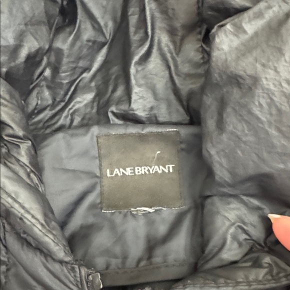 Lane Bryant Black Puffer Coat with Hood and pair of Spyder Gloves - Picture 10 of 15